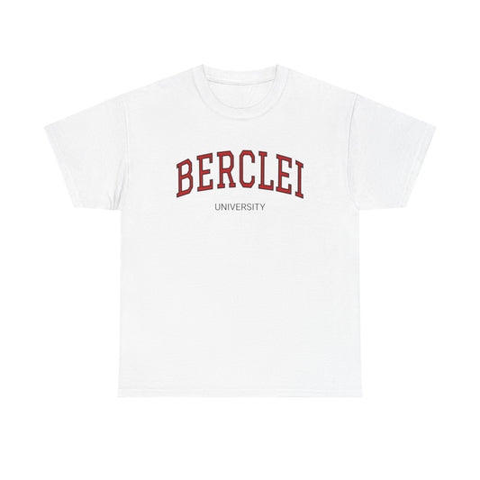 Berclei Vintage University T-Shirt — Retro Campus Humor Tee