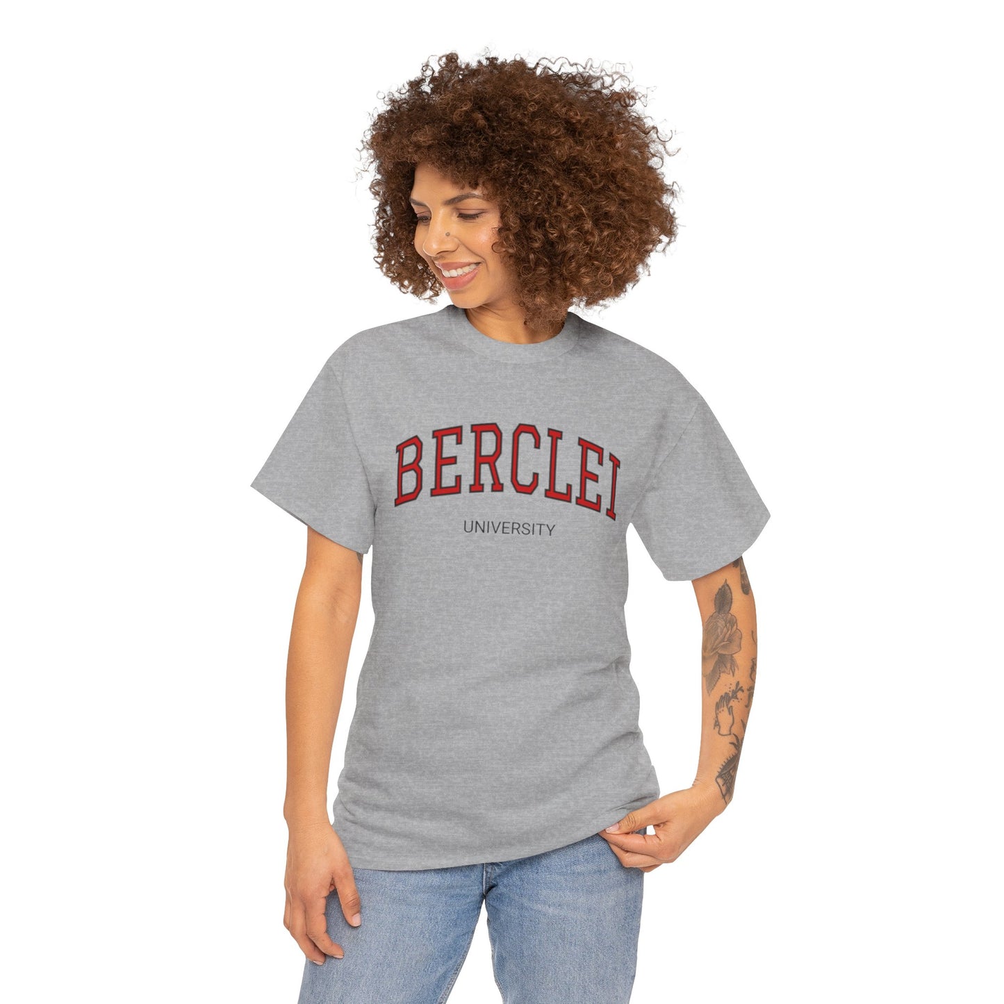 Berclei Vintage University T-Shirt — Retro Campus Humor Tee