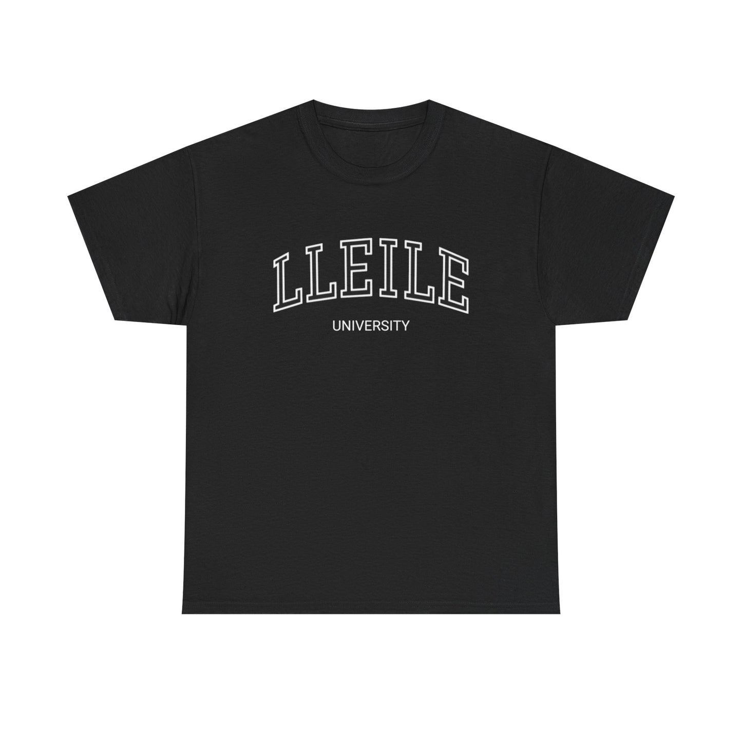 Lleile Vintage University T-Shirt — Retro Campus Humor Tee