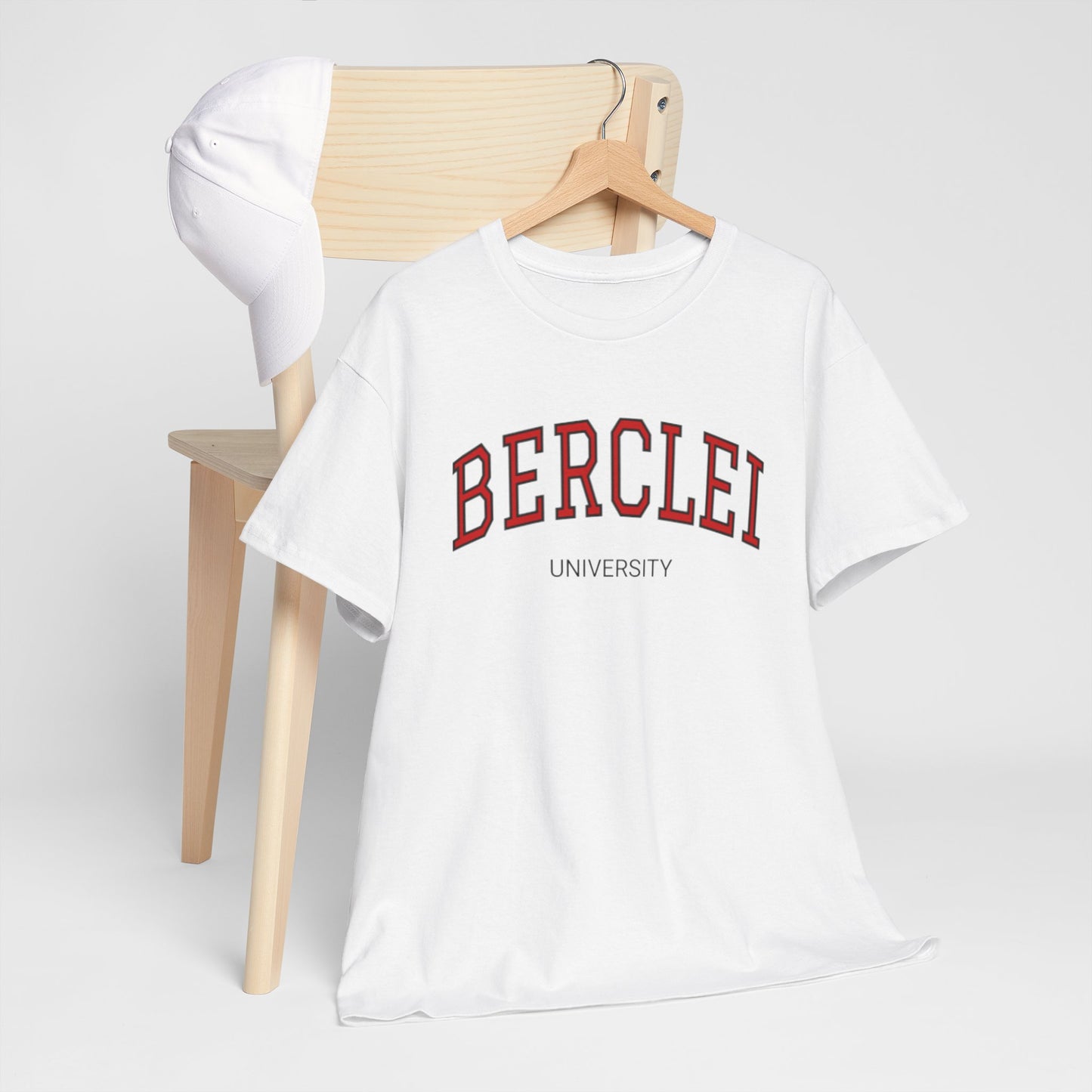Berclei Vintage University T-Shirt — Retro Campus Humor Tee