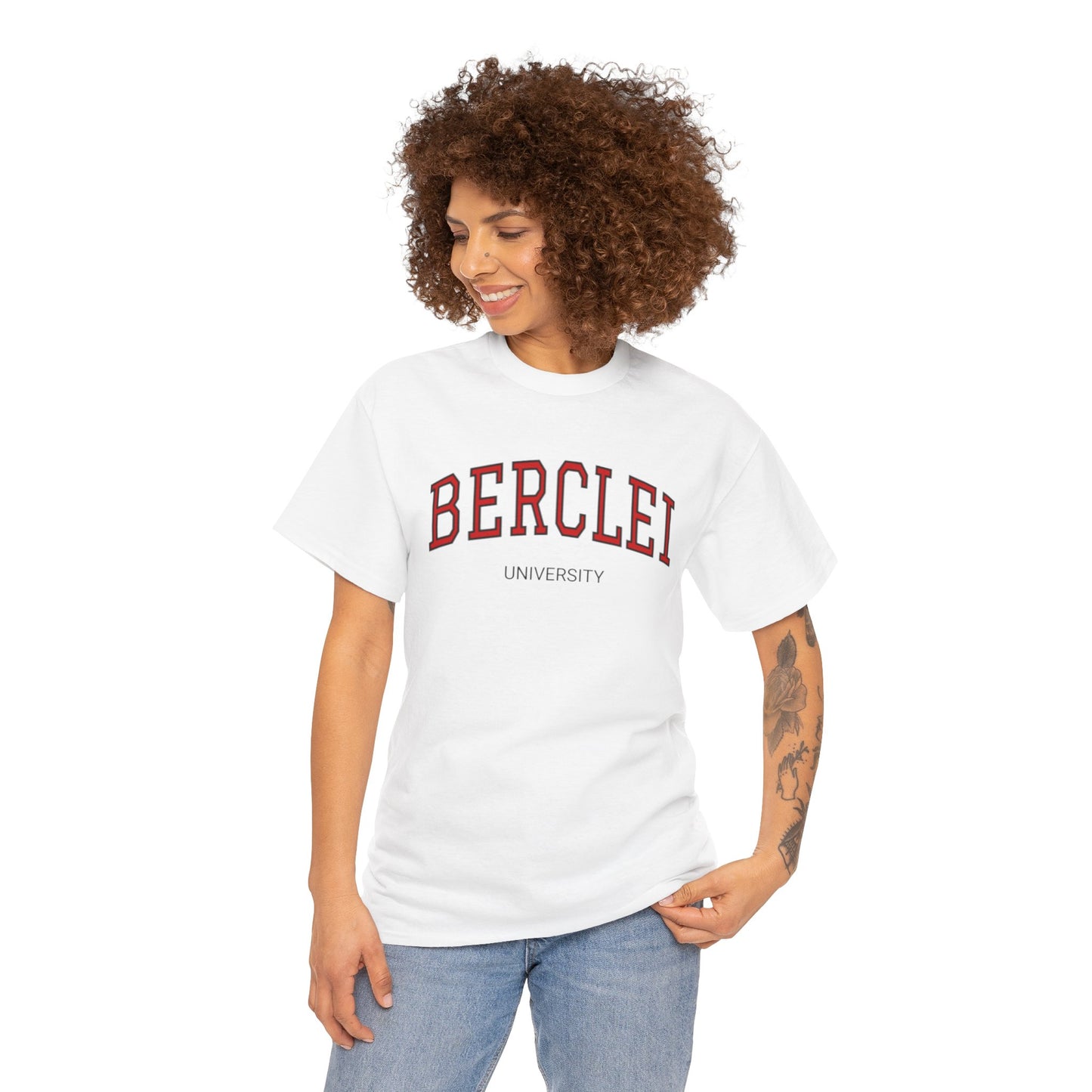 Berclei Vintage University T-Shirt — Retro Campus Humor Tee
